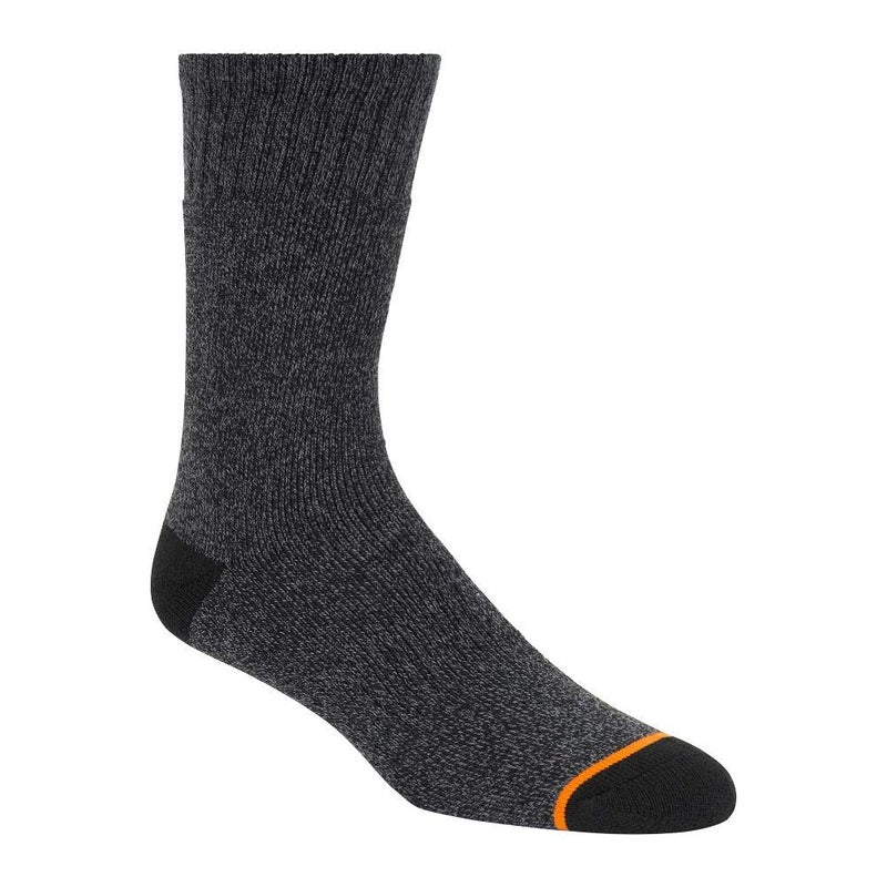 Weatherproof Men's 5-Pack Thermal Crew Socks with Arch Support & Marled Yarns - Image 2